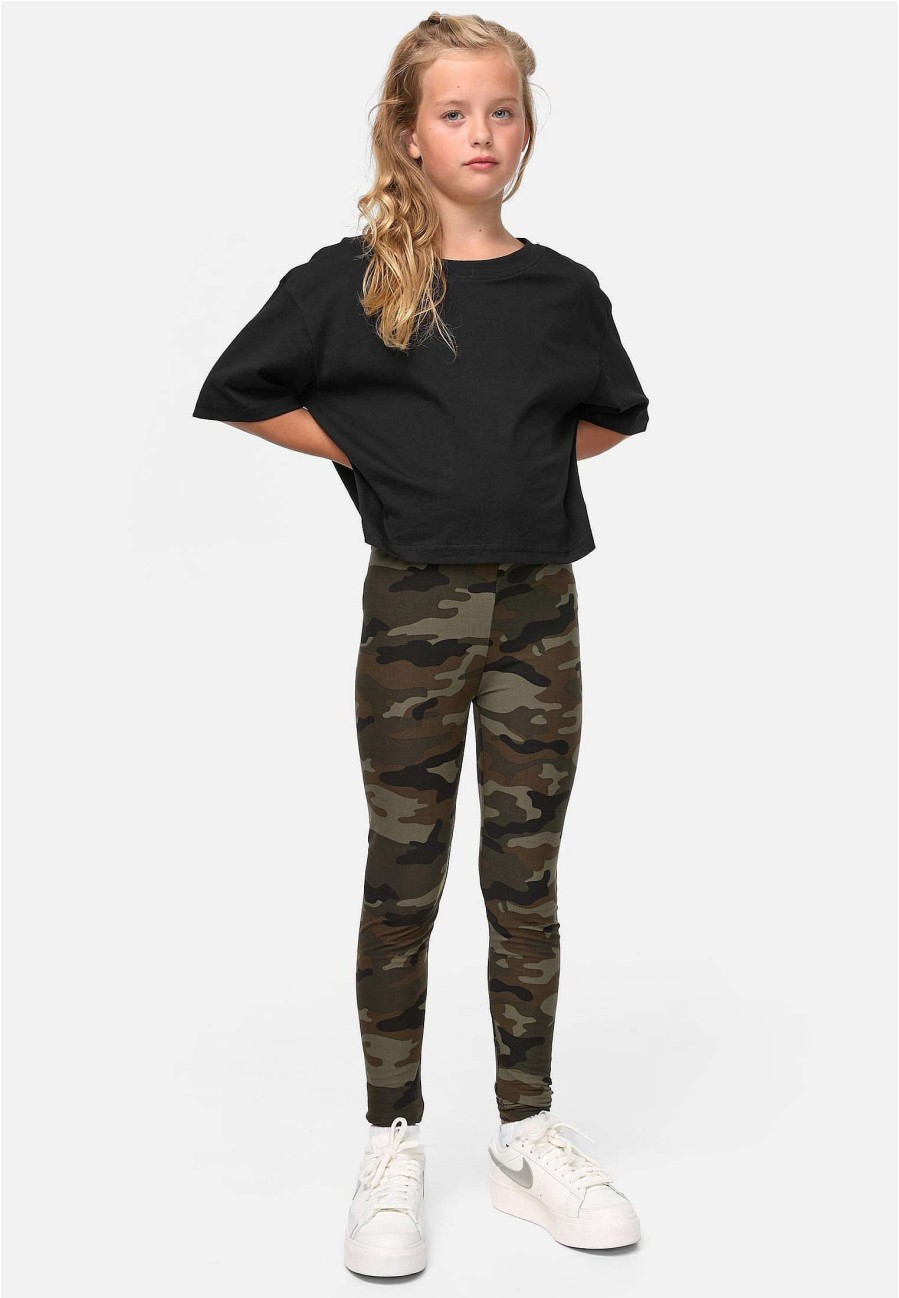 Urban Classics Girls Camo Leggings | Pants