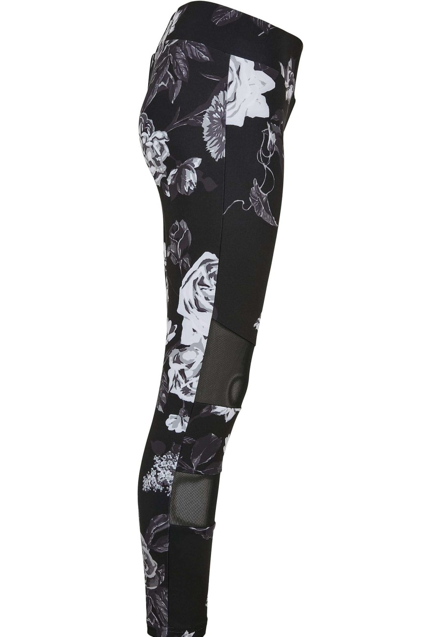 Urban Classics Girls Tech Mesh Aop Leggings | Pants