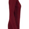 Urban Classics Ladies Long Wideneck Sweater | Knitwear