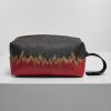 Mister Tee Flame Print Cosmetic Pouch | Bags