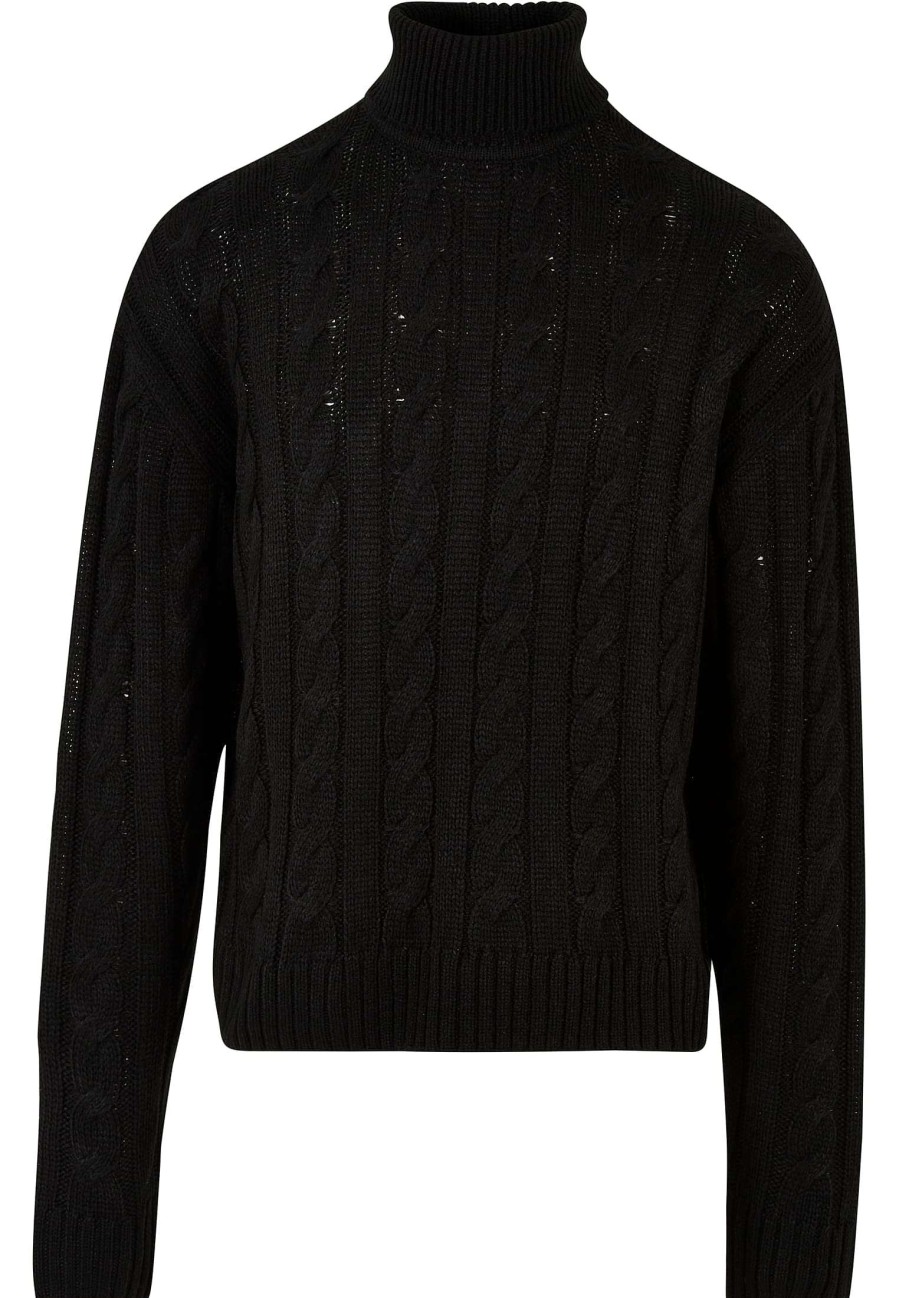 Urban Classics Boxy Roll Neck Sweater | Knitwear