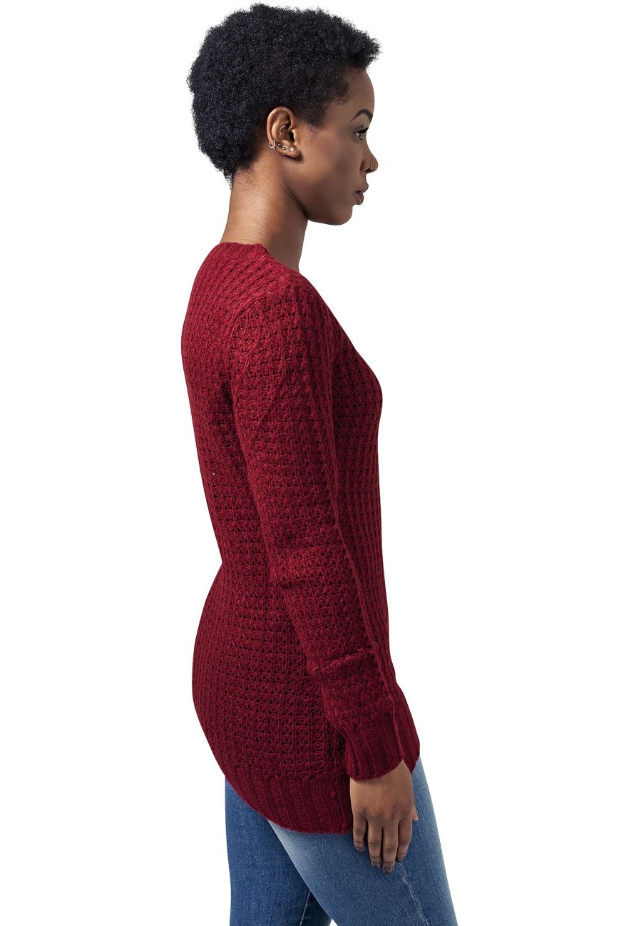 Urban Classics Ladies Long Wideneck Sweater | Knitwear