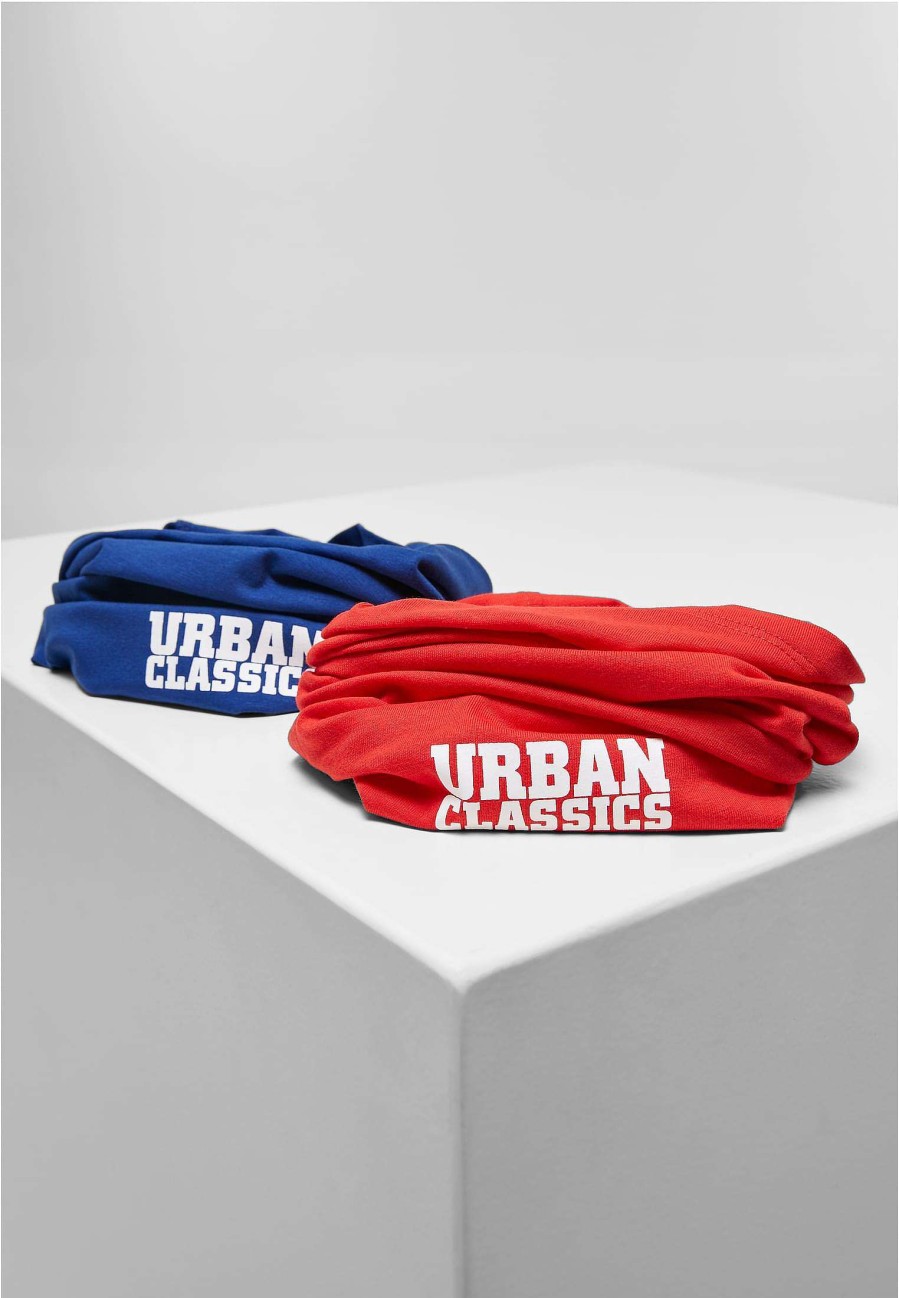 Urban Classics Logo Tube Scarf Kids 2-Pack | Scarves