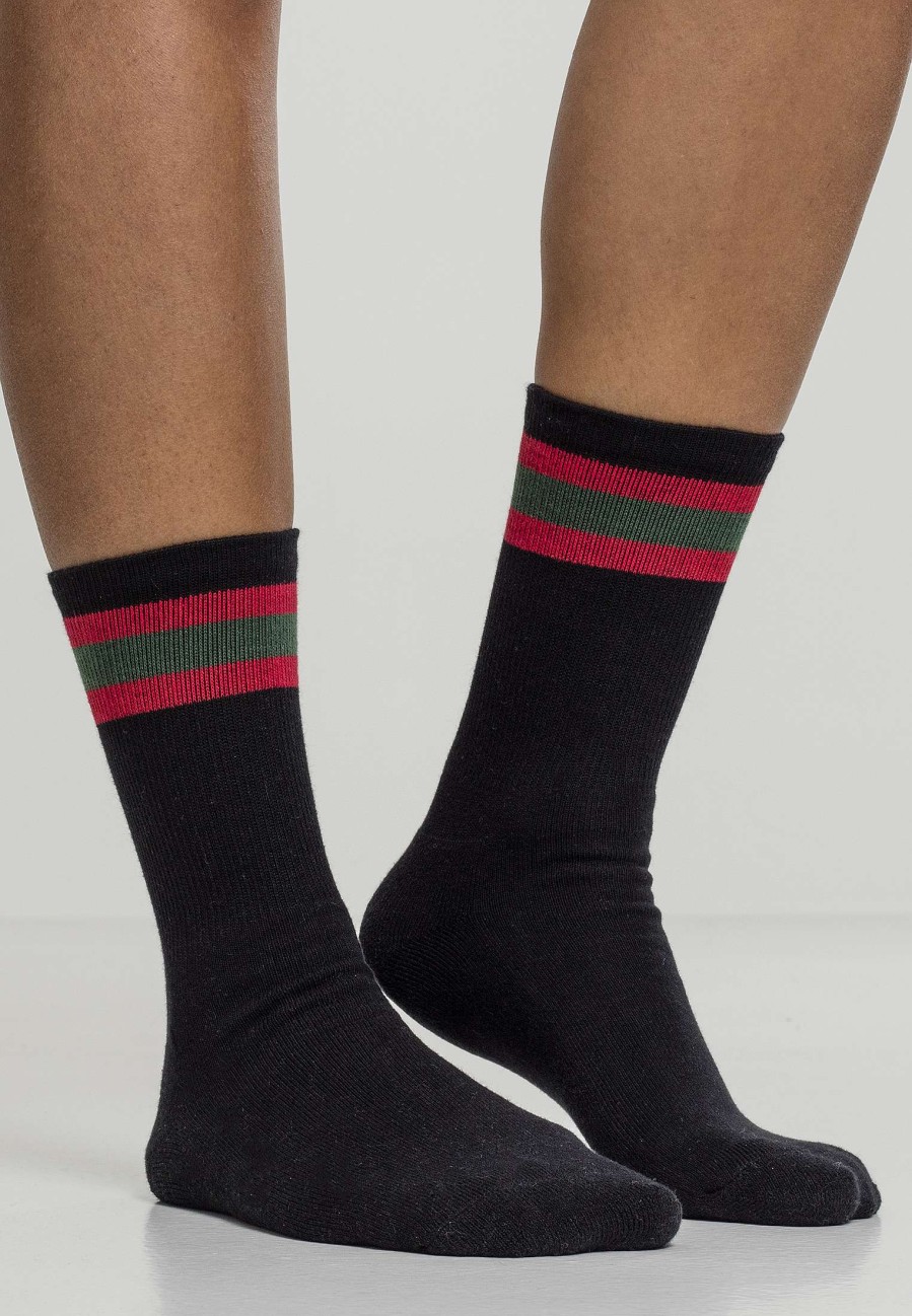 Urban Classics Stripy Sport Socks 2-Pack | Socks