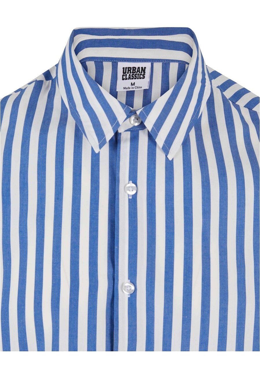 Urban Classics Striped Short Sleeve Summer Shirt | Shirts