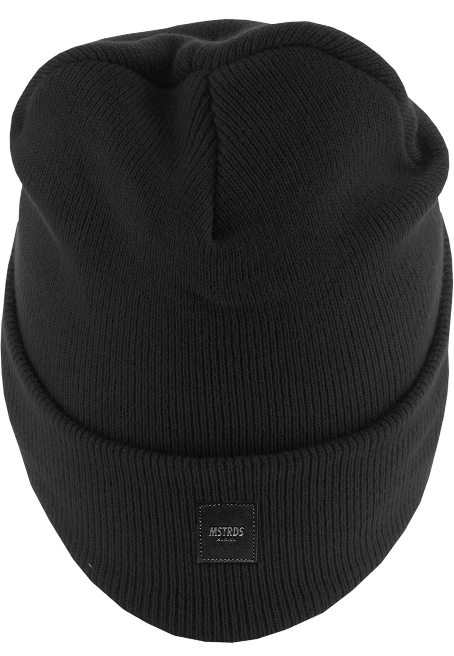 MSTRDS Letter Cuff Knit Beanie | Beanies