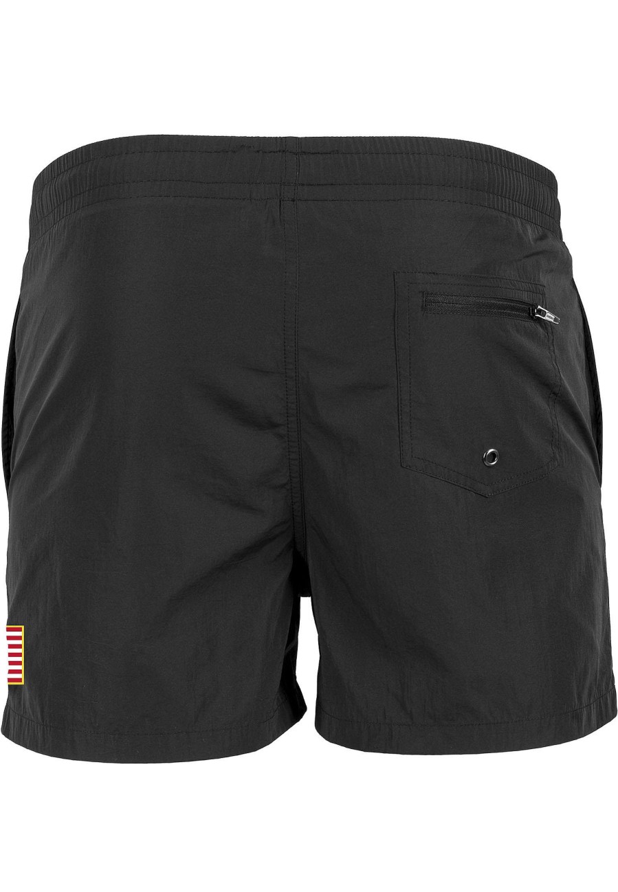 Mister Tee Nasa Worm Logo Swim Shorts | Swimwear