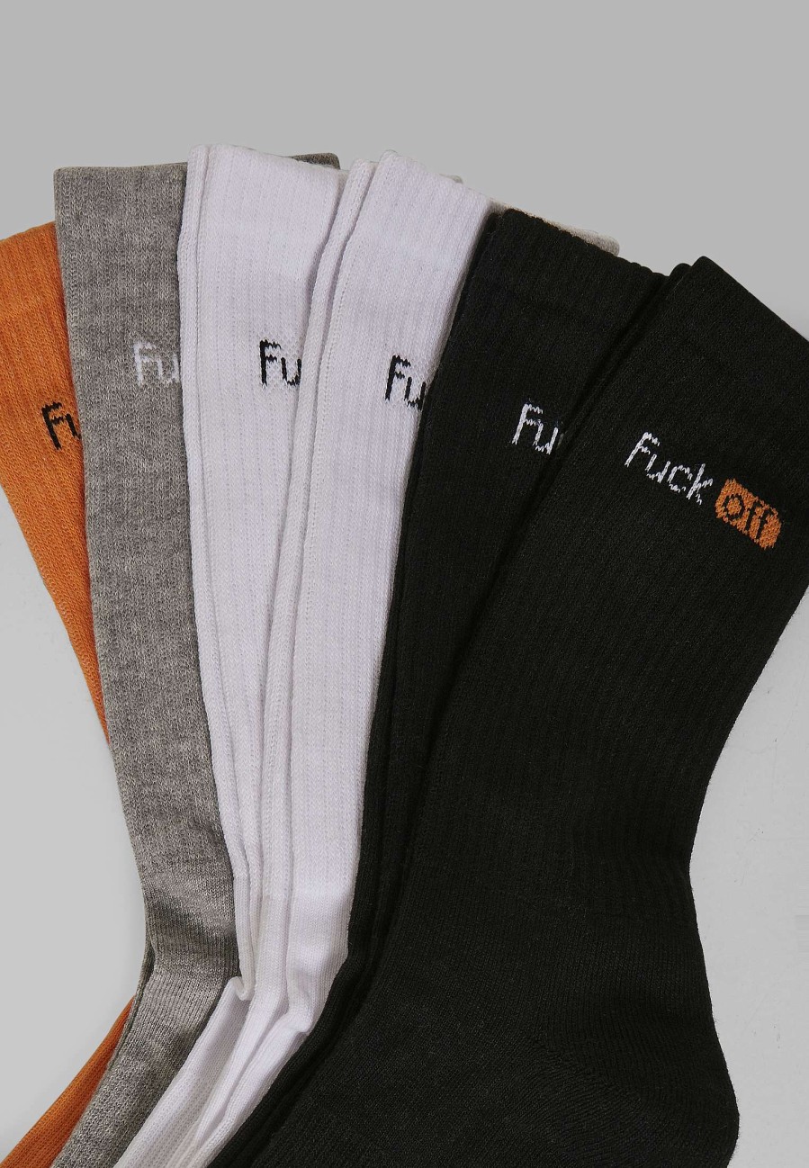 Mister Tee Fuck Off Socks 6-Pack | Socks