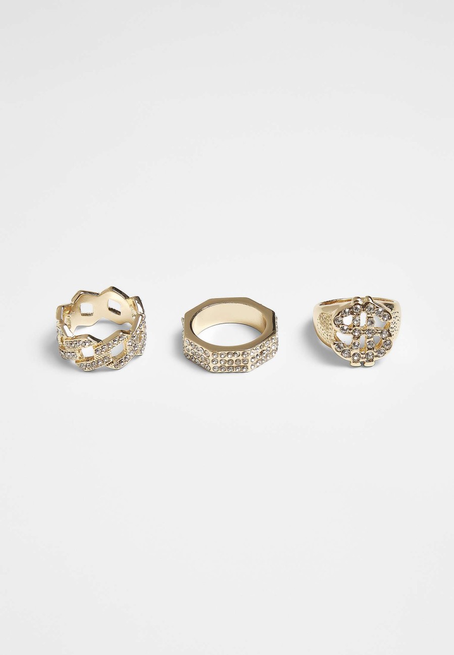 Urban Classics Dollar Ring 3-Pack | Other