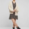 Cloud5ive Cloud5Ive Damen Grobstrick Cardigan Mit Pufferarmeln | Knitwear