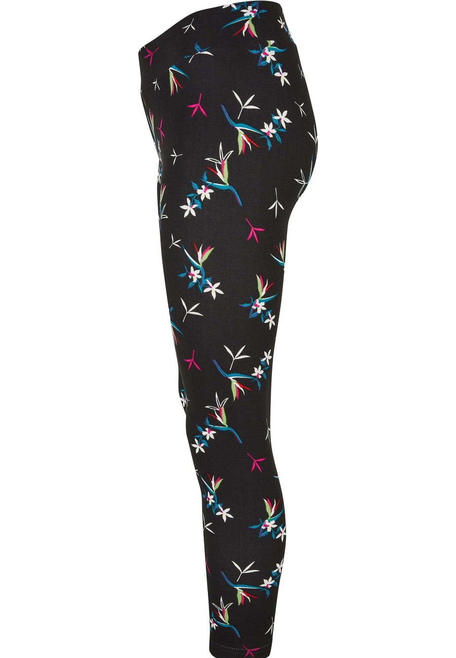 Urban Classics Girls Soft Aop Leggings | Pants