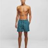 Urban Classics Embroidery Swim Shorts | Swimwear