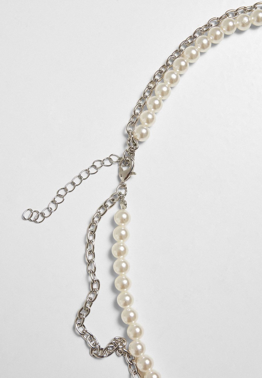 Urban Classics Pearl Layering Necklace | Jewellery