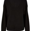 Urban Classics Ladies Oversized Knit Troyer | Knitwear