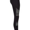 Urban Classics Ladies Crochet Lace Inset Leggings | Pants