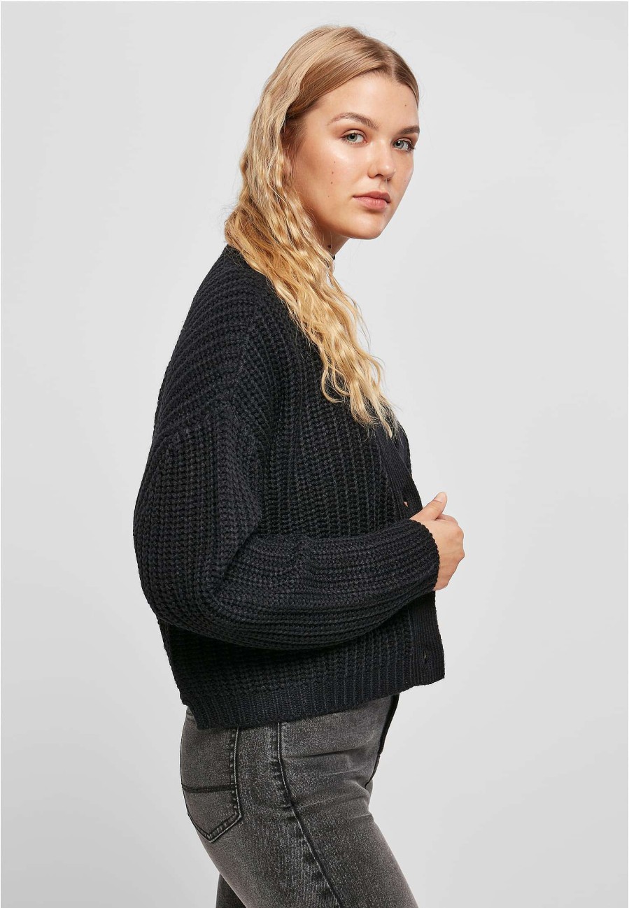 Urban Classics Ladies Oversized Cardigan | Knitwear