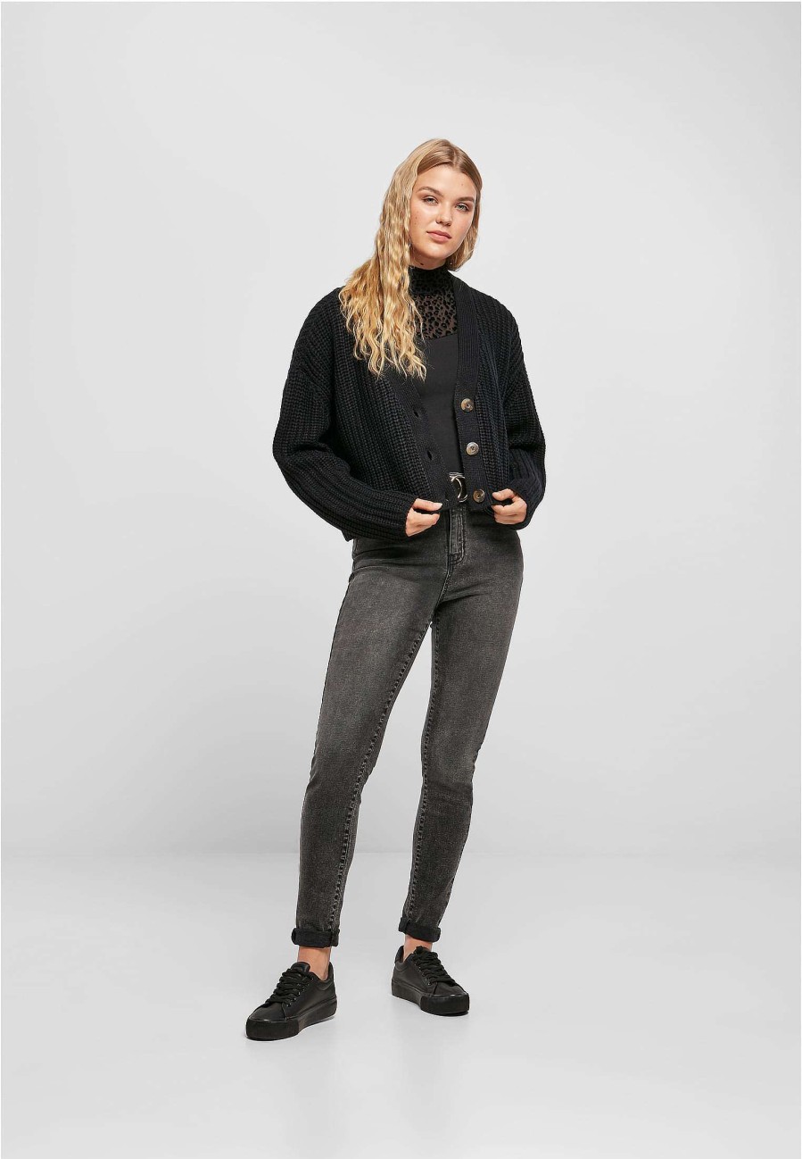 Urban Classics Ladies Oversized Cardigan | Knitwear