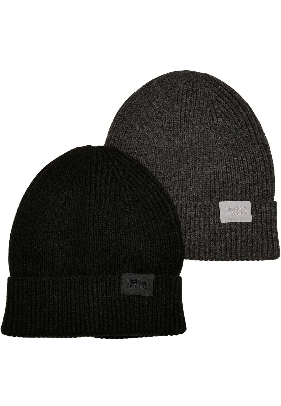 Urban Classics Acrylic Beanie 2-Pack | Beanies