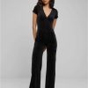 Urban Classics Ladies Velvet Jumpsuit | Suits