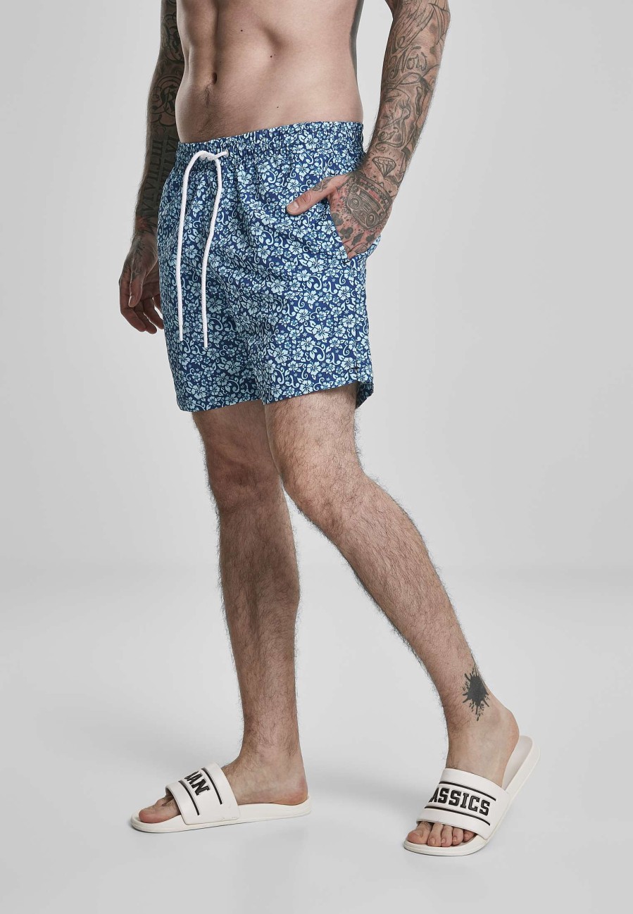 Urban Classics Floral Swim Shorts | Swimwear