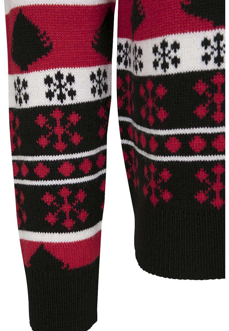 Urban Classics Snowflake Christmas Tree Sweater | Knitwear