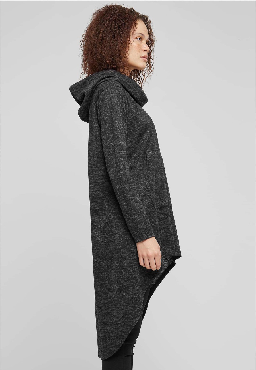 Cloud5ive Cloud5Ive Damen Kleid Turtle-Neck Hoodie Kleid Kapuze | Sweats