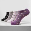 Urban Classics Recycled Yarn Flower Invisible Socks 4-Pack | Socks