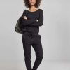 Urban Classics Ladies Long Sleeve Terry Jumpsuit | Suits