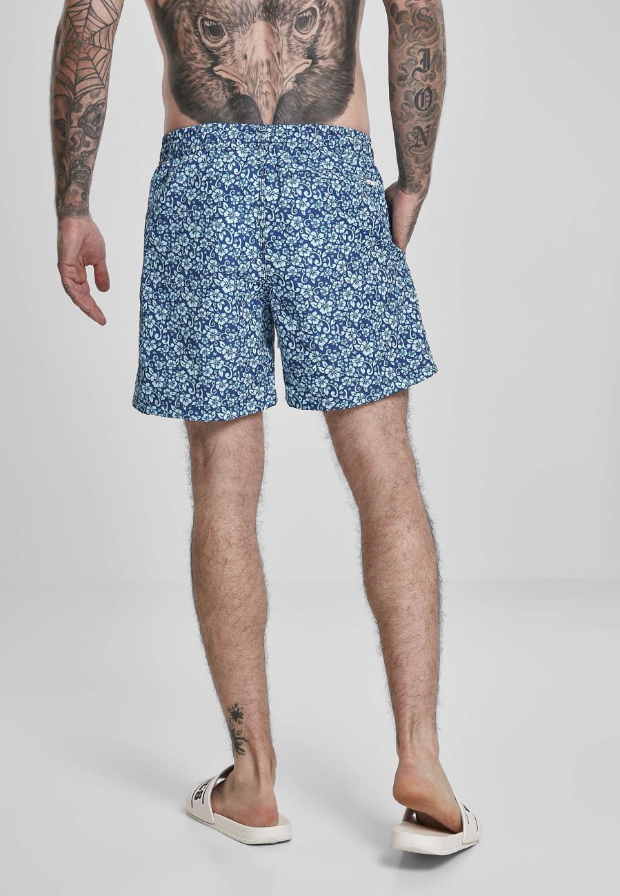 Urban Classics Floral Swim Shorts | Swimwear