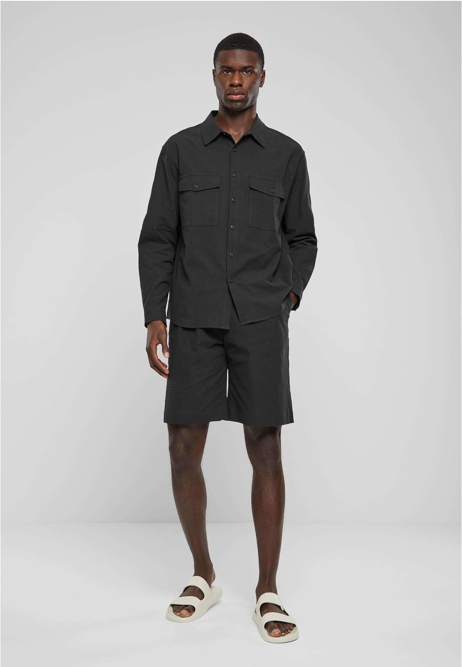 Urban Classics Basic Crepe Shirt | Shirts