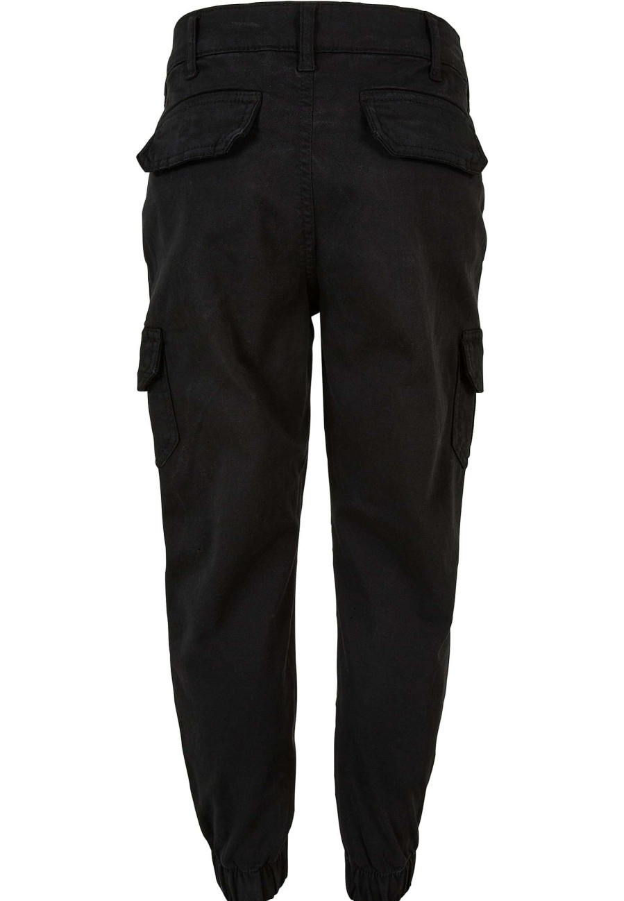 Urban Classics Girls High Waist Cargo Pants | Pants