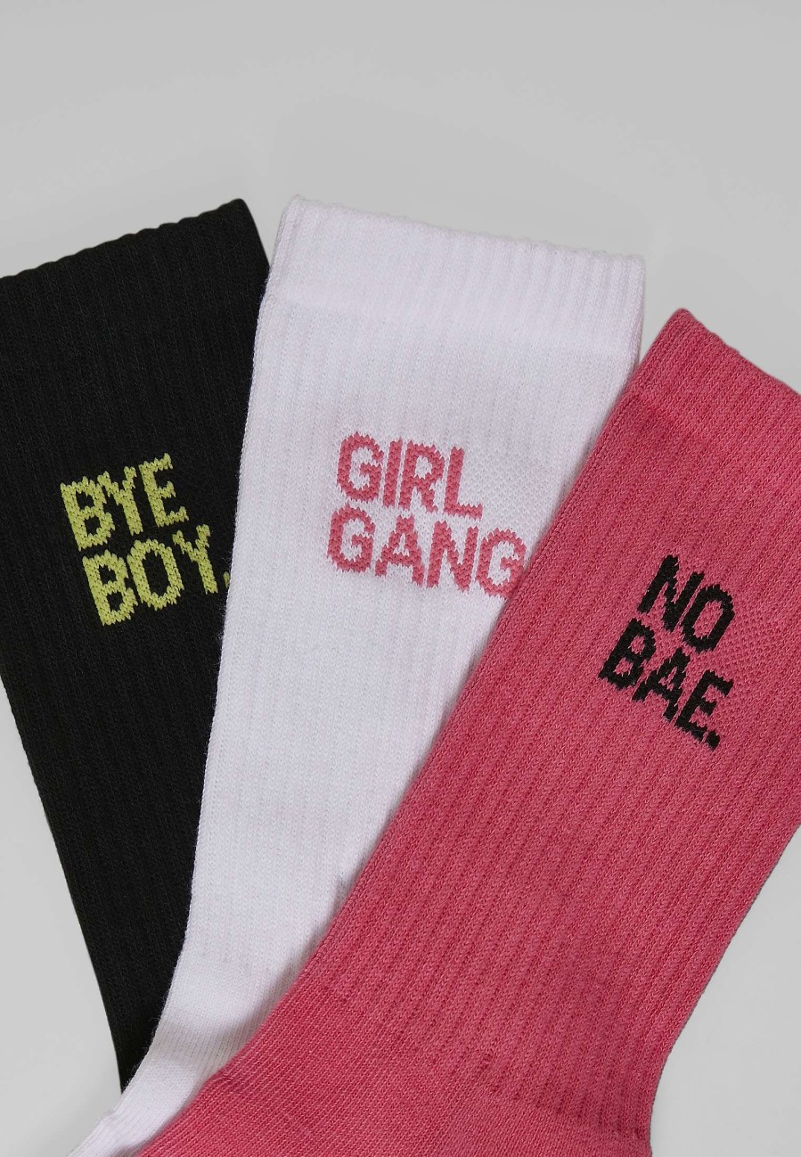 Mister Tee Girl Gang Socks 3-Pack | Socks