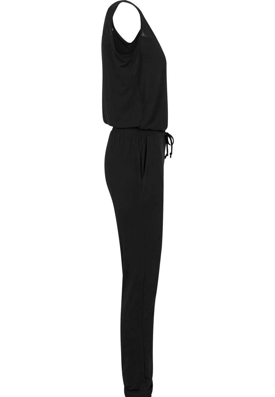 Urban Classics Ladies Tech Mesh Long Jumpsuit | Suits