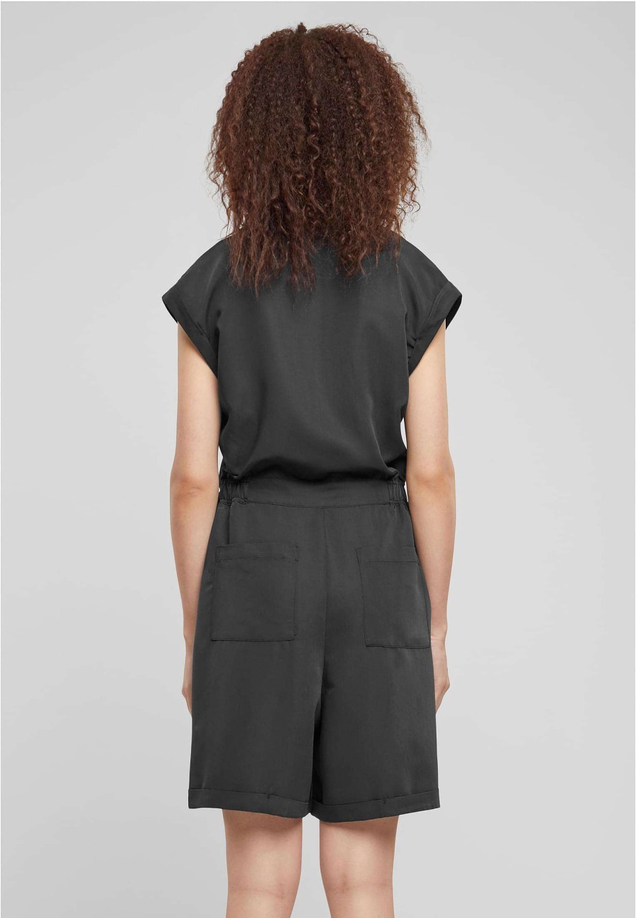 Urban Classics Ladies Viscose Twill Jumpsuit | Suits