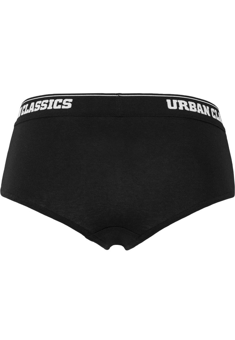 Urban Classics Ladies Logo Panty 2-Pack | Underwear