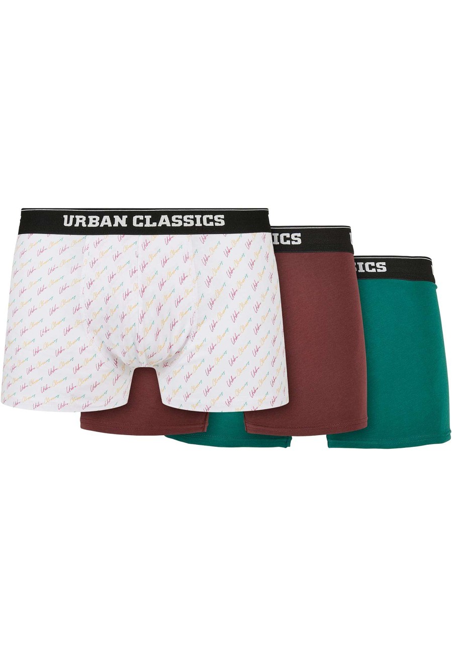 Urban Classics Organic Boxer Shorts 3-Pack | Underwear