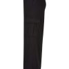 Urban Classics Ladies Highwaist Wide Leg Cargo Terry Pants | Pants