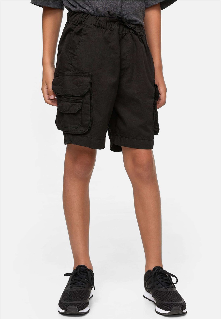 Urban Classics Boys Double Pocket Cargo Shorts | Shorts