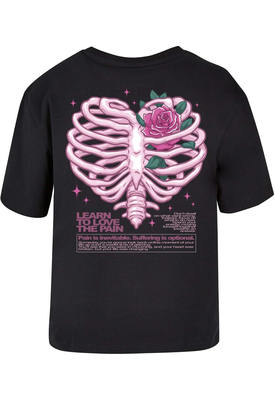 Miss Tee Heart Cage Rose Tee | Tees