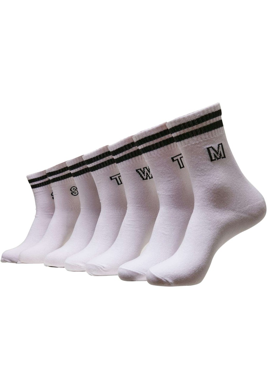 Urban Classics College Letter Socks 7-Pack | Socks