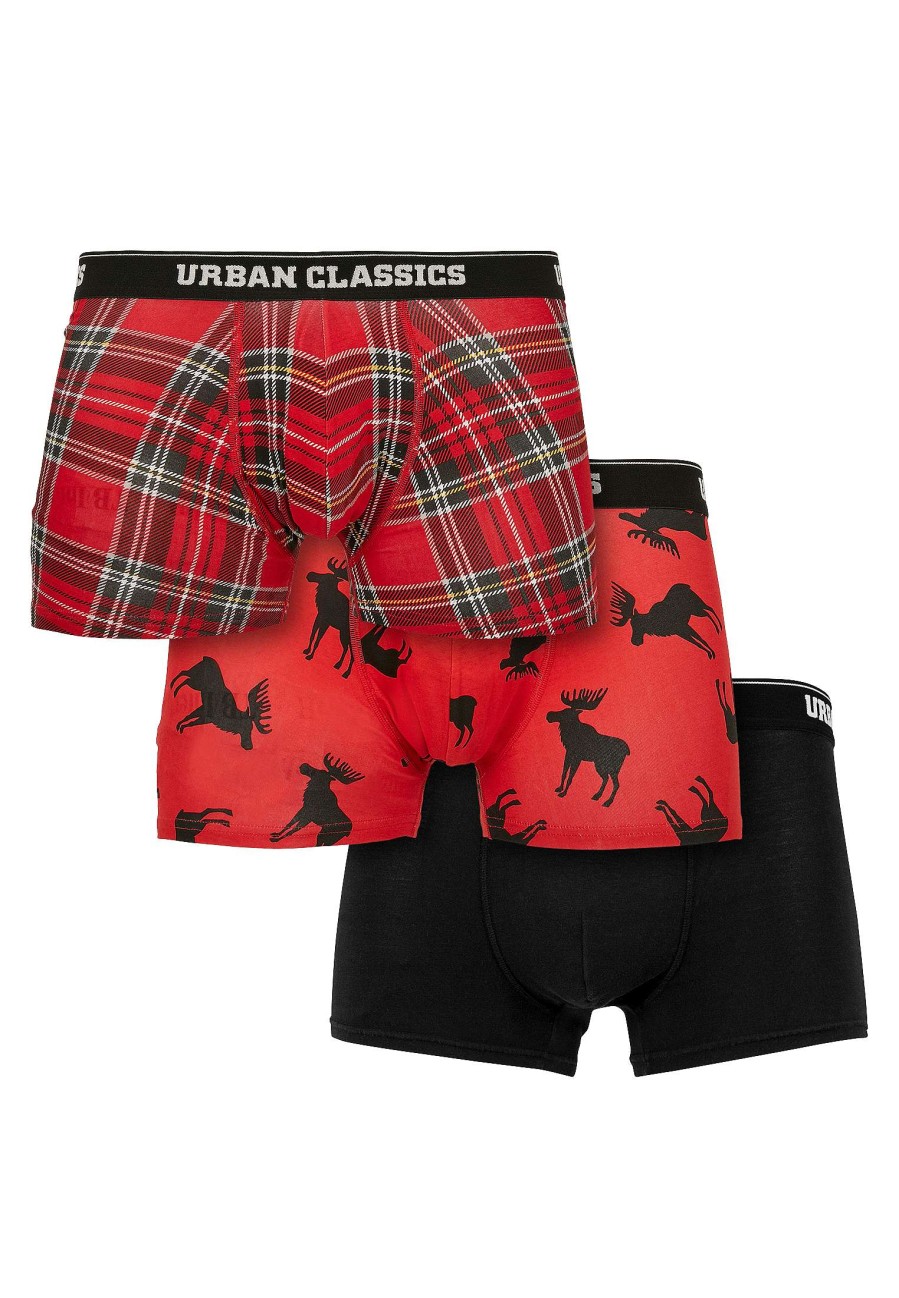 Urban Classics Boxer Shorts 3-Pack | Underwear