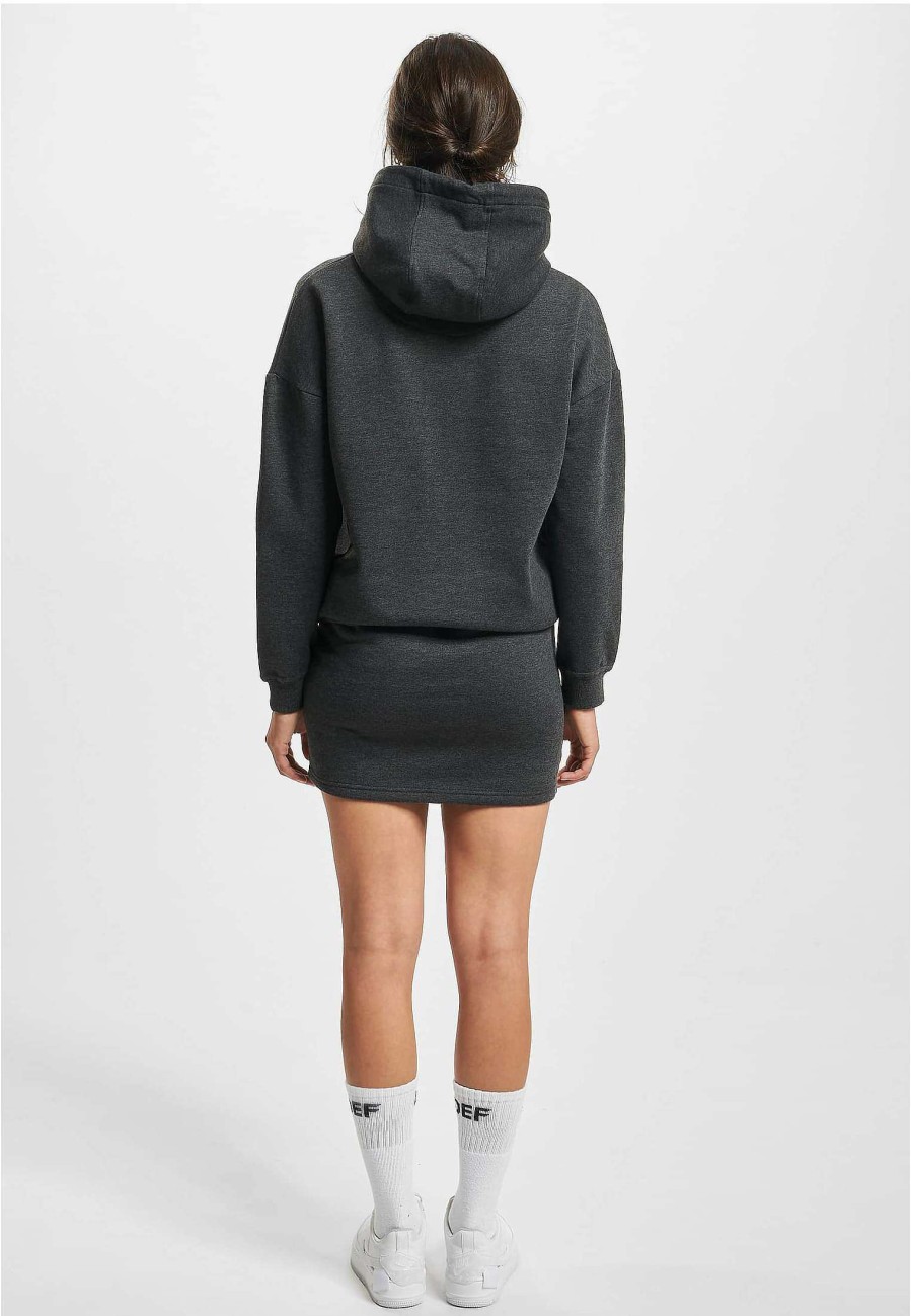 DEF Def Cropped Hoody Dress Beige | Sweats