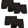 Urban Classics Solid Organic Cotton Boxer Shorts 5-Pack | Underwear