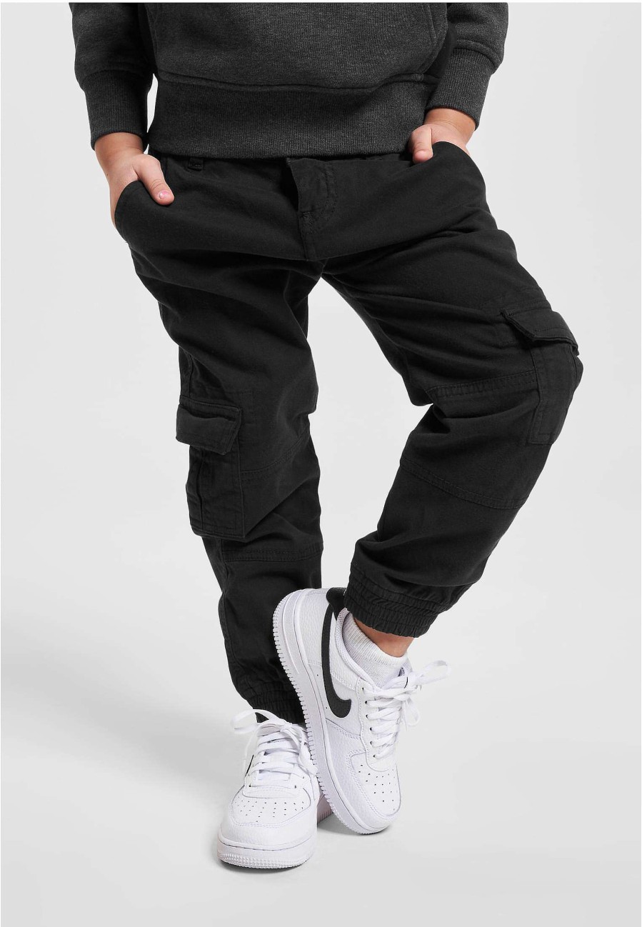 Urban Classics Boys Washed Cargo Twill Jogging Pants | Pants