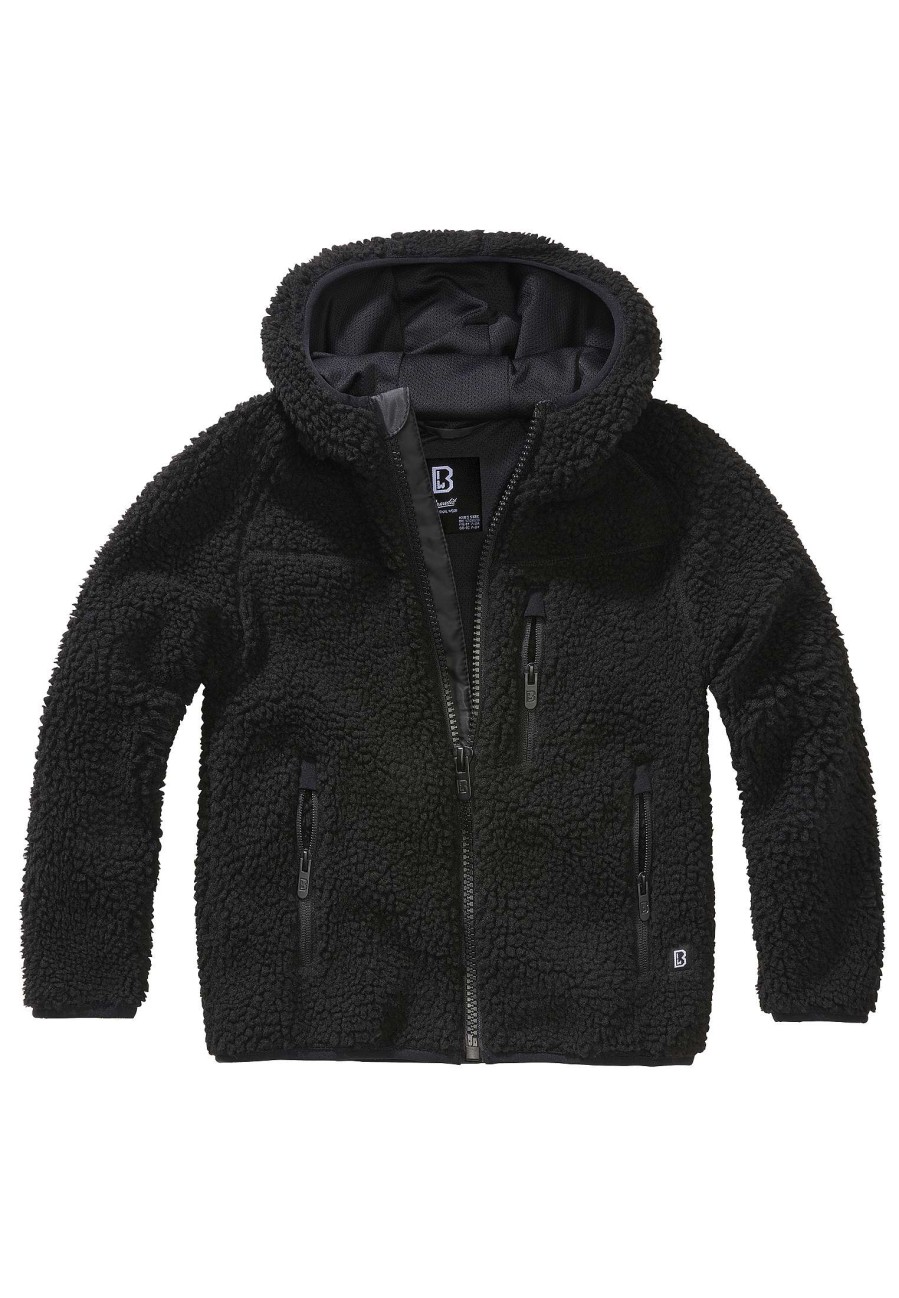 Brandit Kids Teddyfleecejacket Hood | Jackets