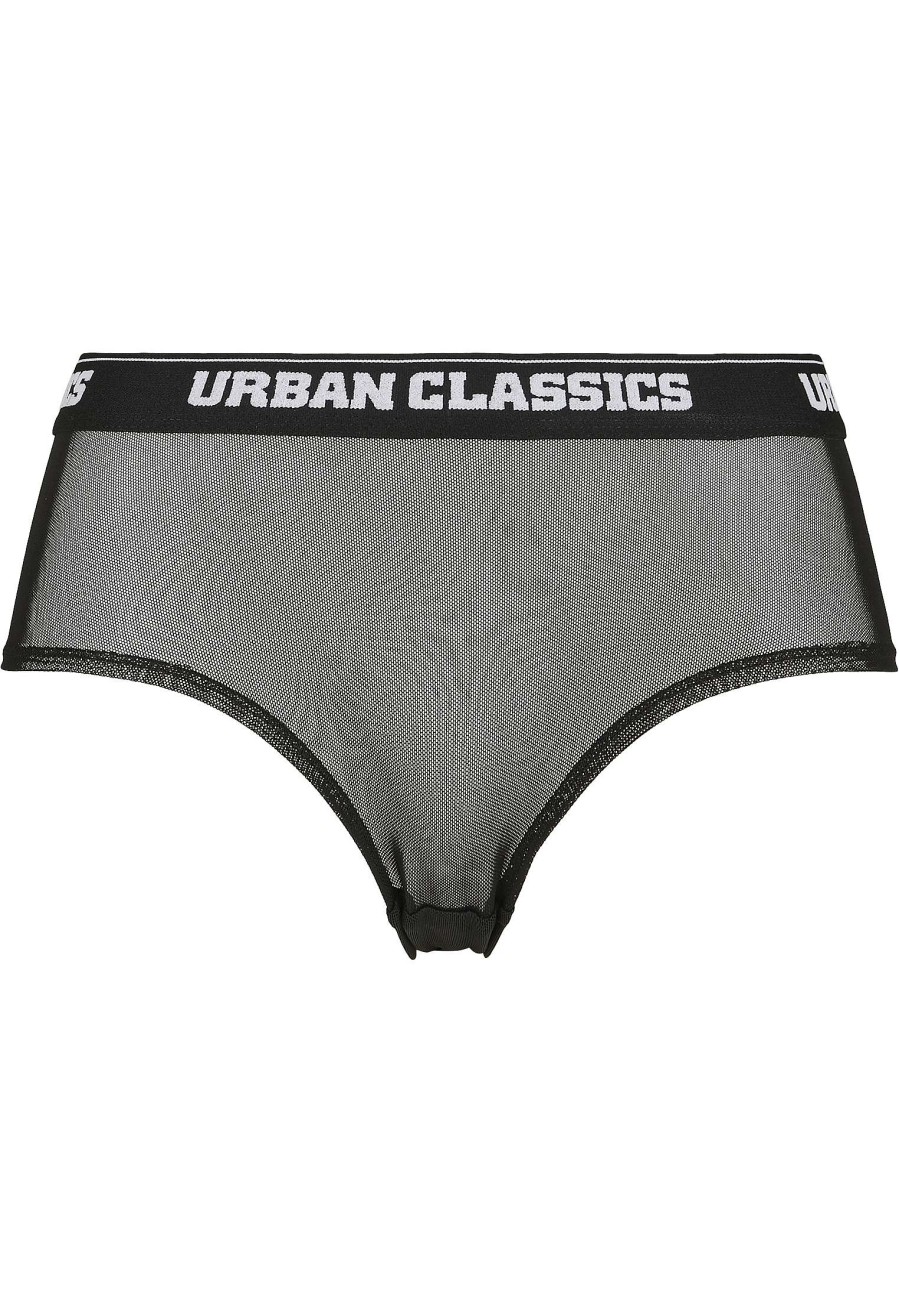 Urban Classics Ladies Tech Mesh Logo Panty | Underwear