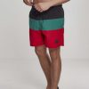 Urban Classics Color Block Swimshorts | Swimwear