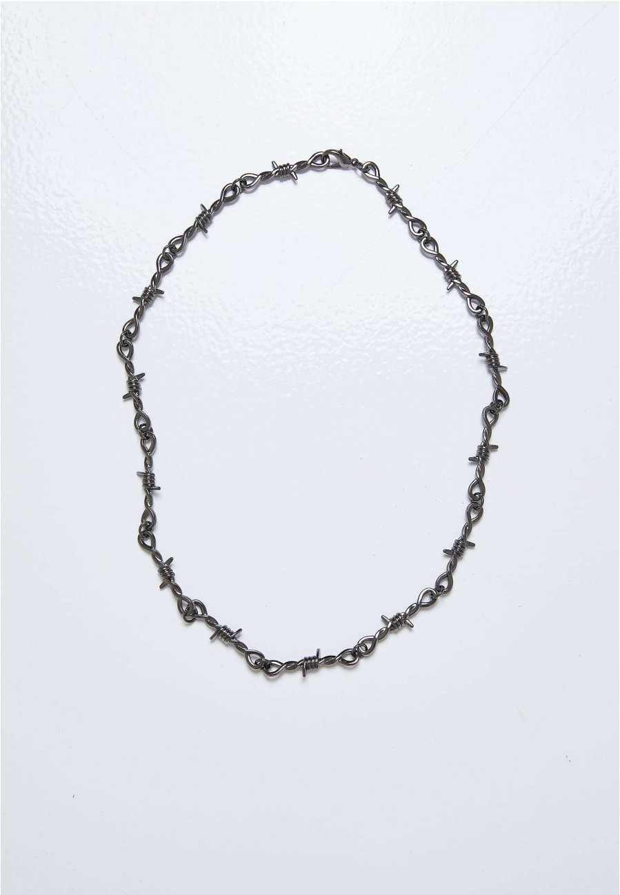 Urban Classics Barbed Wire Necklace | Jewellery