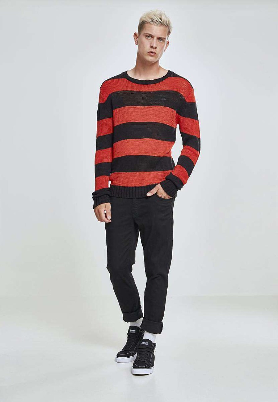 Urban Classics Striped Sweater | Knitwear