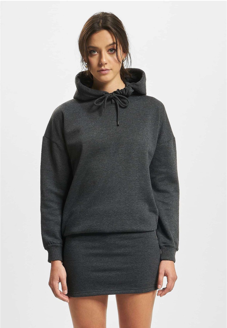 DEF Def Cropped Hoody Dress Beige | Sweats